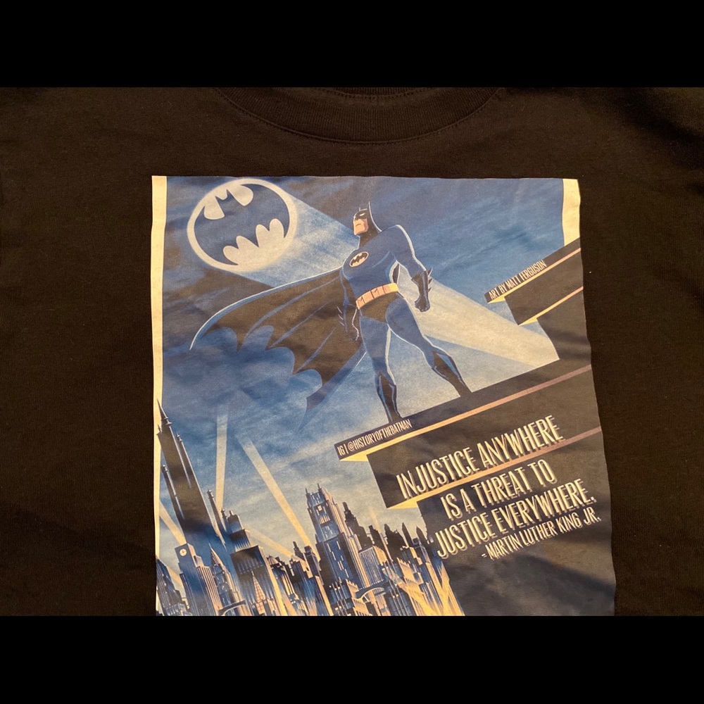 Batman X Martin Luther King Shirt
